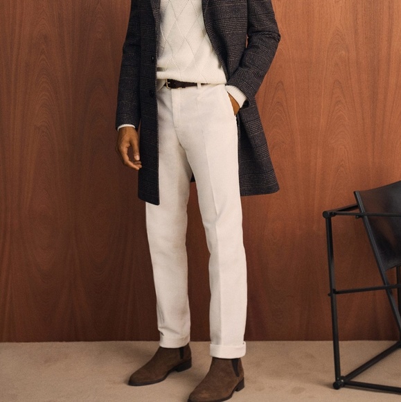 Mango Other - Mango Man - Straight Fit Corduroy Trousers